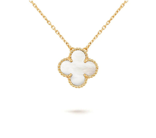 [LunaMar]15MM CLOVER FLOWER PENDANT NECKLACE COLLECTION
