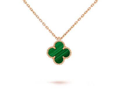 [LunaMar]9.5MM MINI CLOVER PENDANT NECKLACE COLLECTION