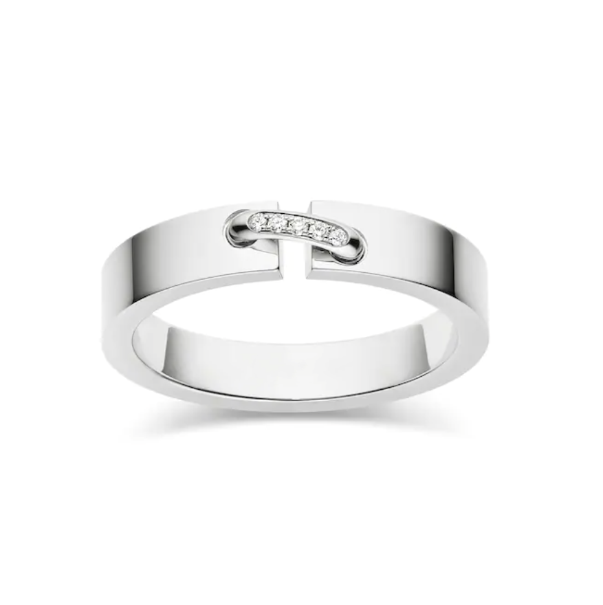 [LunaMar]ALLIANCE LIENS VIDENCE DIAMOND 4MM RING