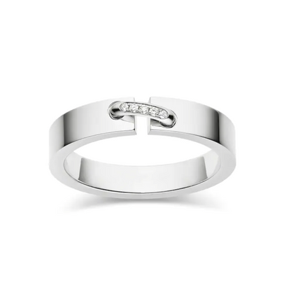 [LunaMar]ALLIANCE LIENS VIDENCE DIAMOND 4MM RING