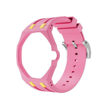 [LunaMar]Royal Oak Pop Exclusive Bioceramic Case & Silicone Strap Mix Color
