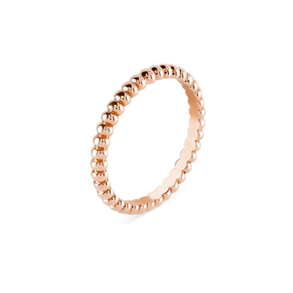 [LunaMar]SIGNATURE PERLÉE BEADED BAND RING