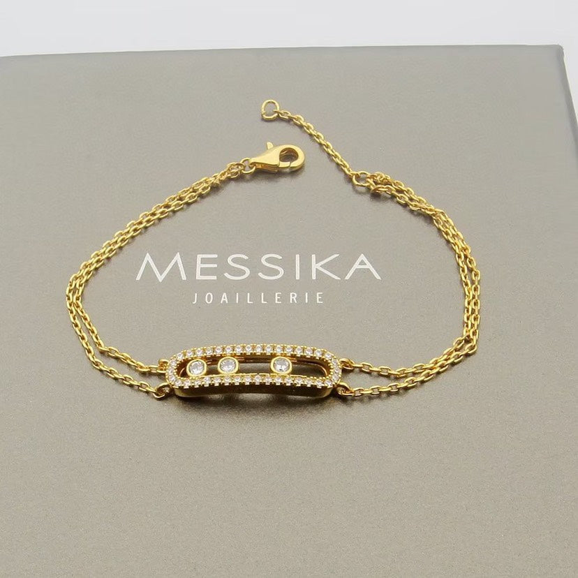 [LunaMar]MOVE CLASSIQUE PAVÉ DIAMOND BRACELET