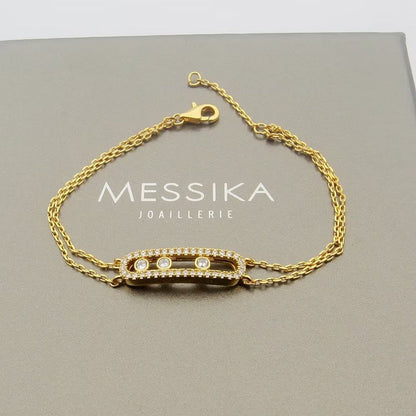 [LunaMar]MOVE CLASSIQUE PAVÉ DIAMOND BRACELET