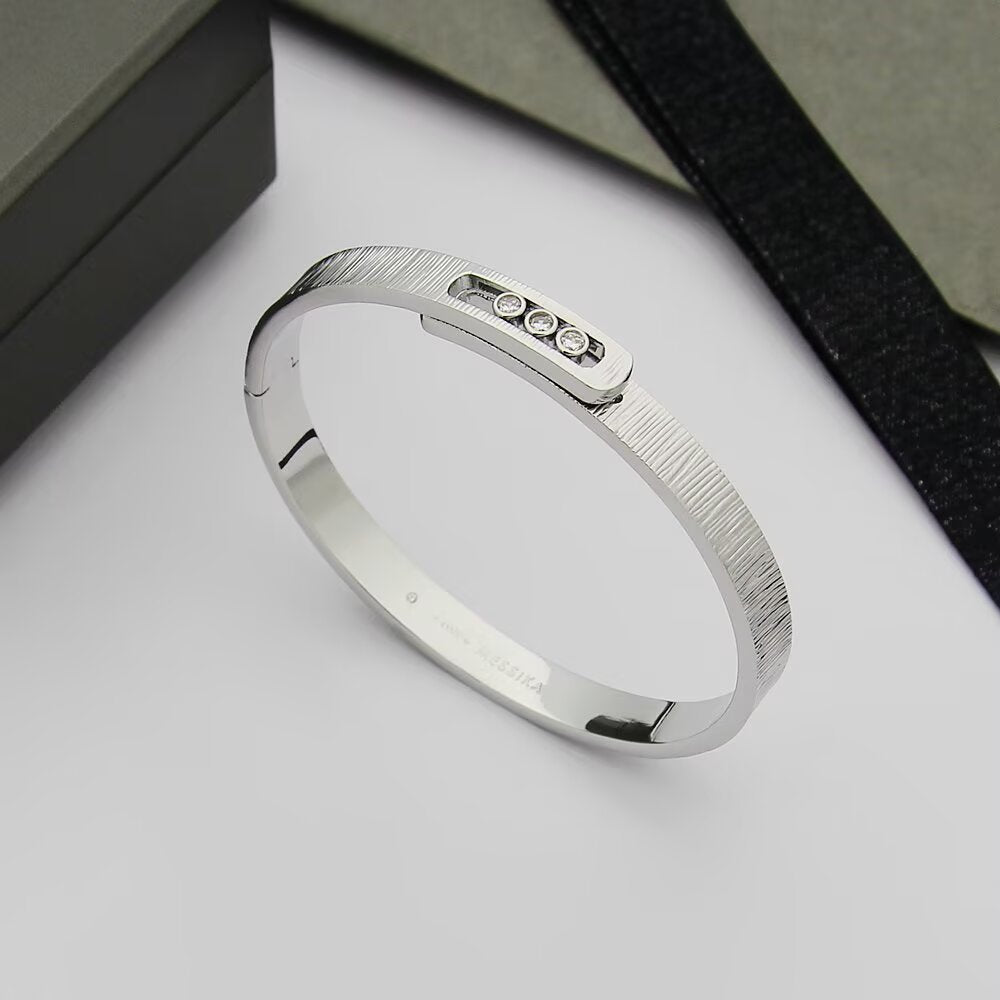 [LunaMar]MOVE NOA CISELÉ BANGLE BRACELET