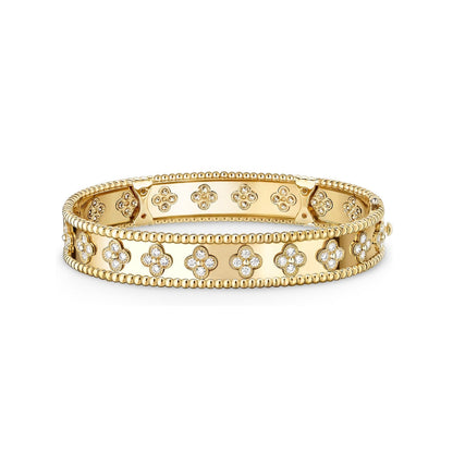 [LunaMar]KALEIDOSCOPE RADIANCE WIDE BANGLE BRACELET