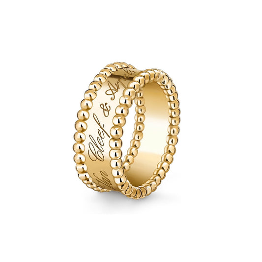 [LunaMar]SIGNATURE DUAL-BEADED BAND RING