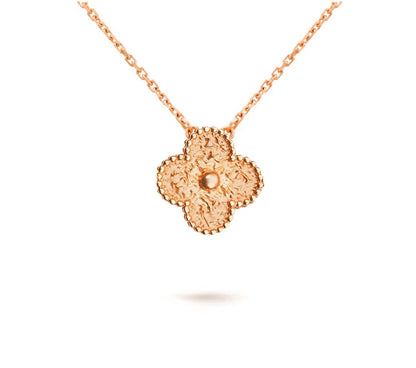 [LunaMar]15MM CLOVER FLOWER PENDANT NECKLACE COLLECTION