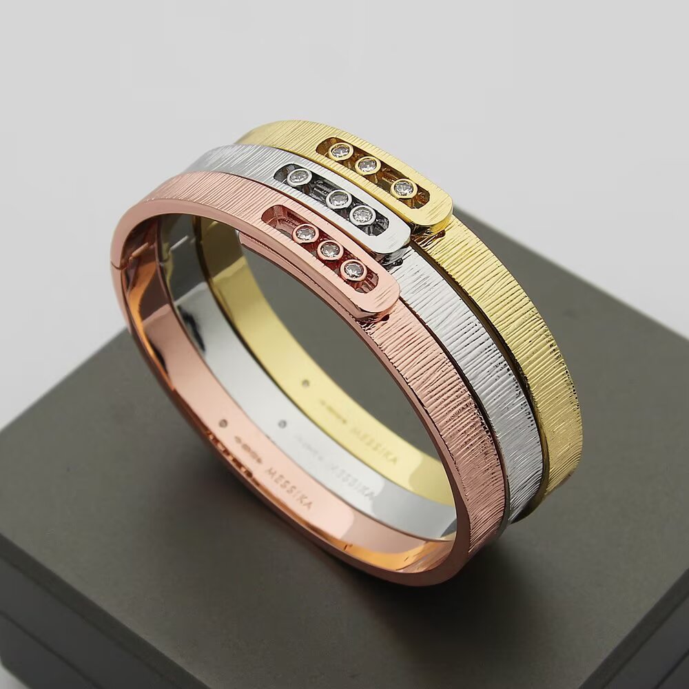 [LunaMar]MOVE NOA CISELÉ BANGLE BRACELET
