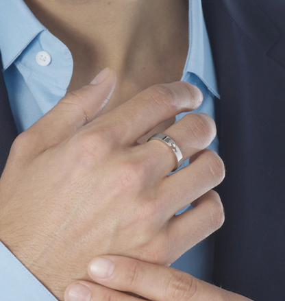 [LunaMar]ALLIANCE LIENS VIDENCE 4MM RING