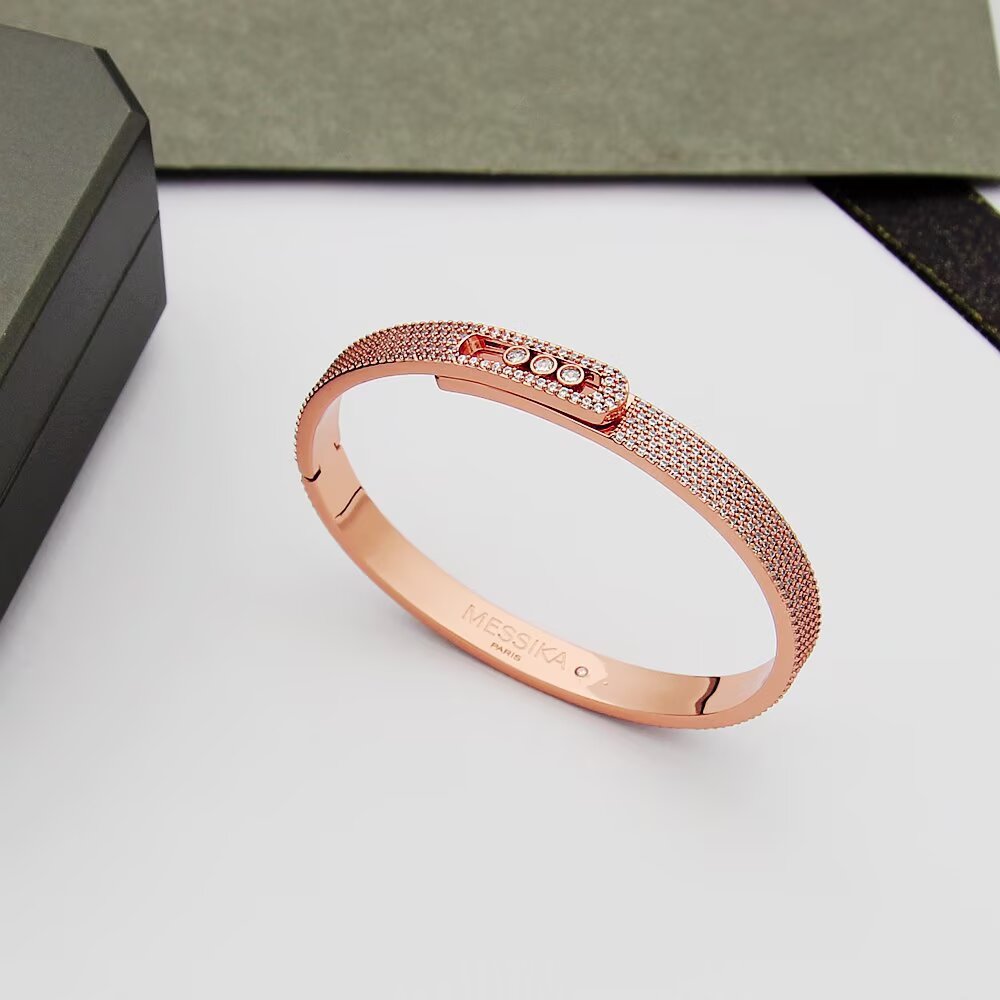 [LunaMar]MOVE NOA FULL-PAVÉ DIAMOND BANGLE BRACELET