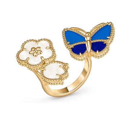 [LunaMar]SPRING BUTTERFLY OPEN RING