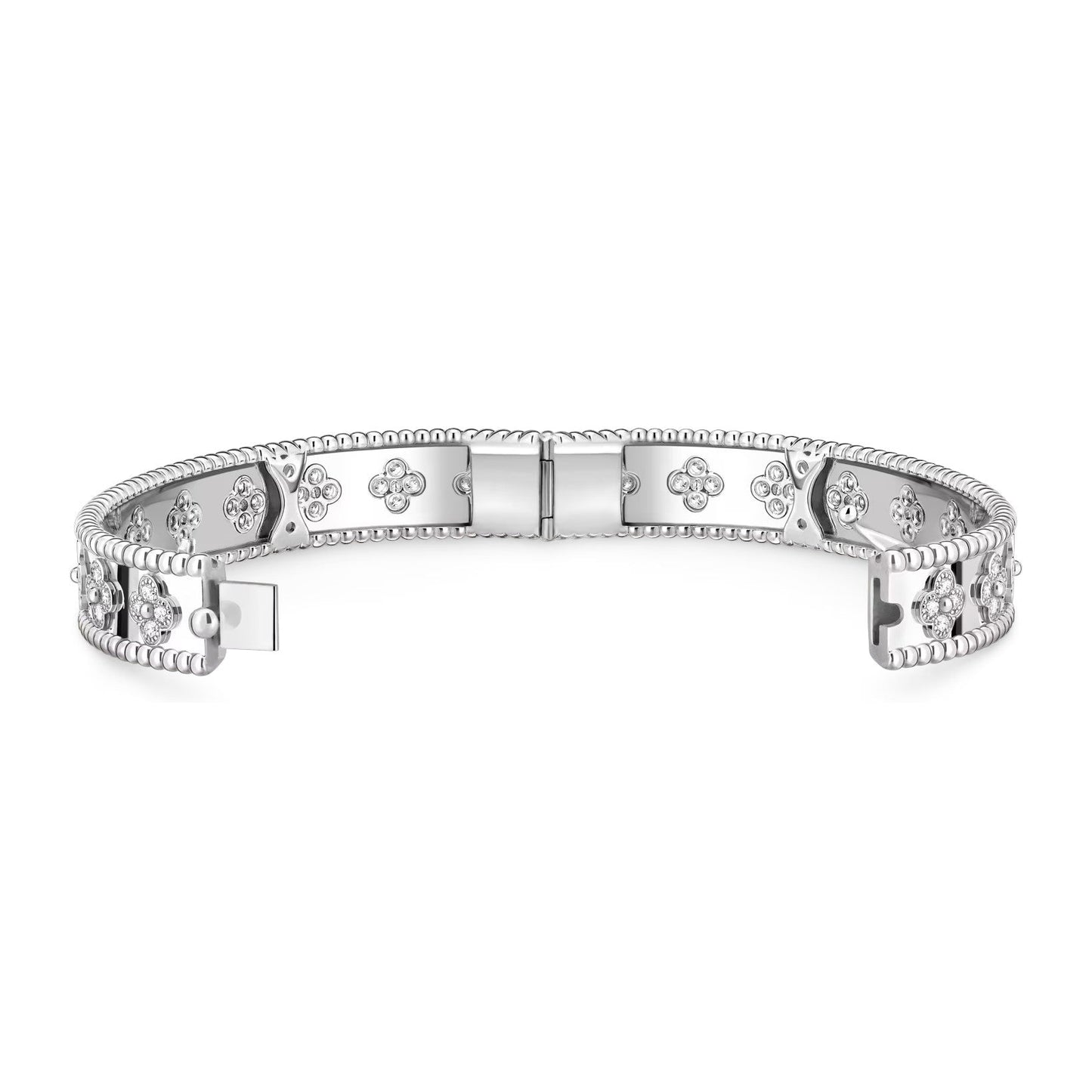 [LunaMar]KALEIDOSCOPE RADIANCE WIDE BANGLE BRACELET