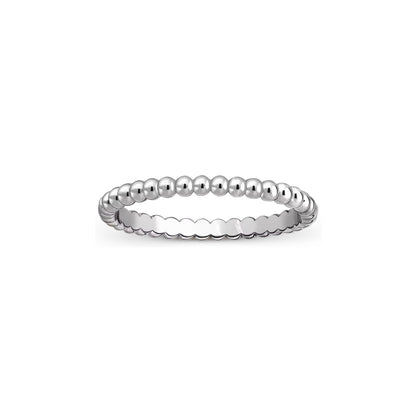 [LunaMar]SIGNATURE PERLÉE BEADED BAND RING