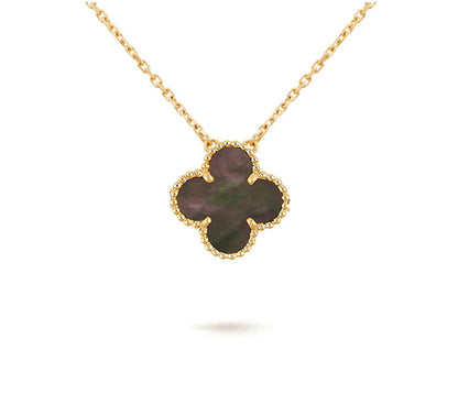 [LunaMar]15MM CLOVER FLOWER PENDANT NECKLACE COLLECTION