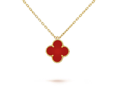 [LunaMar]9.5MM MINI CLOVER PENDANT NECKLACE COLLECTION