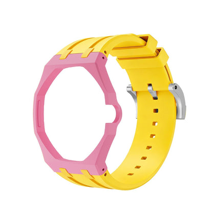 [LunaMar]Royal Oak Pop Exclusive Bioceramic Case & Silicone Strap Mix Color