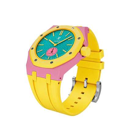 [LunaMar]Royal Oak Pop Exclusive Bioceramic Case & Silicone Strap Mix Color
