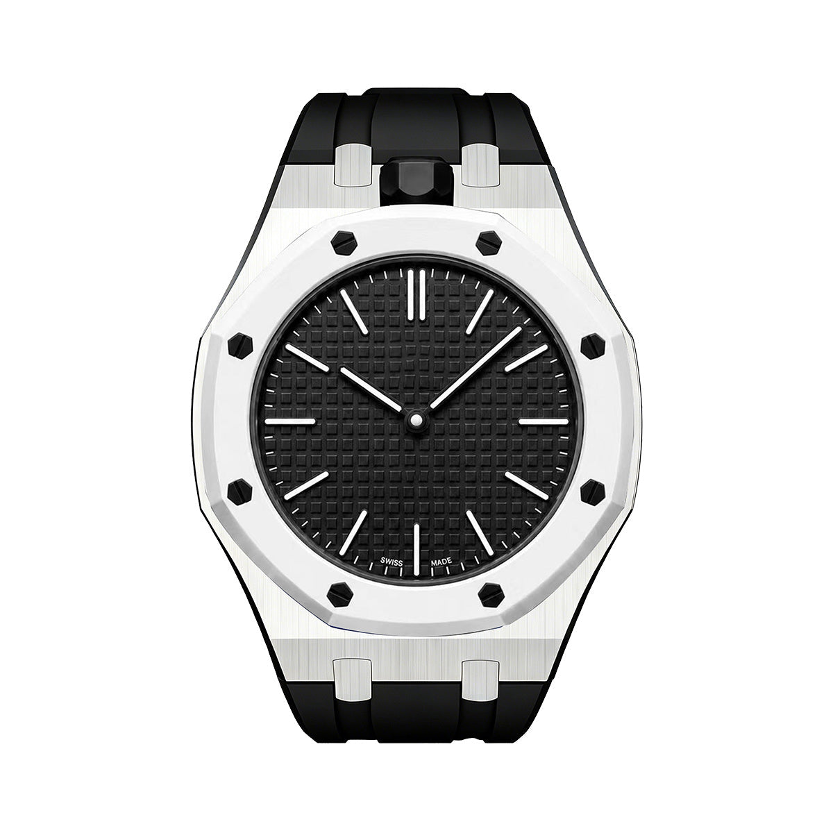 [LunaMar]ROYAL OAK POP EXCLUSIVE STEEL CASE & SILICONE STRAP