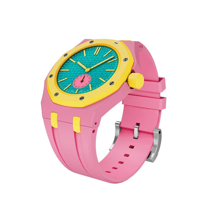 [LunaMar]ROYAL OAK POP EXCLUSIVE BIOCERAMIC CASE & SILICONE STRAP