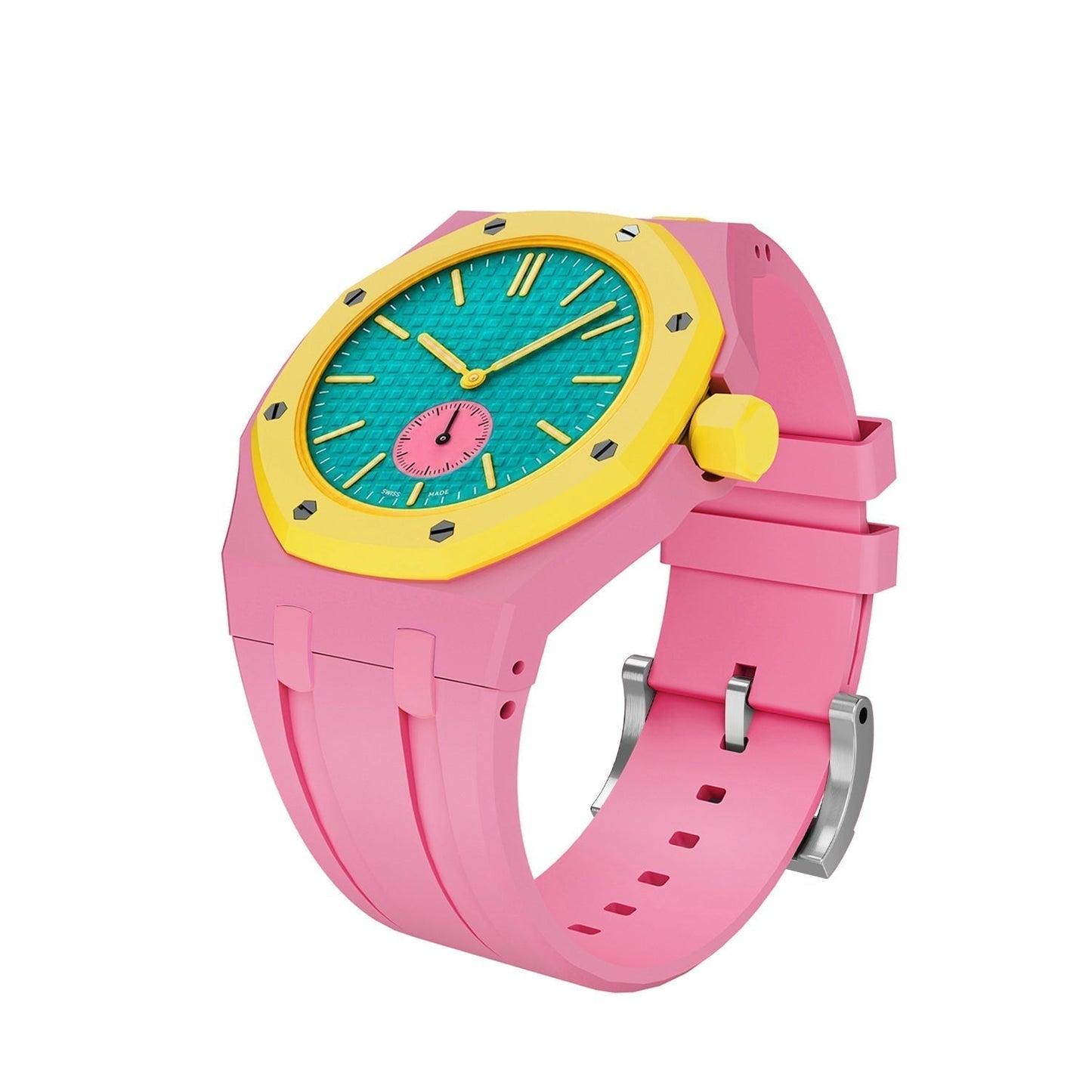 [LunaMar]ROYAL OAK POP EXCLUSIVE BIOCERAMIC CASE & SILICONE STRAP