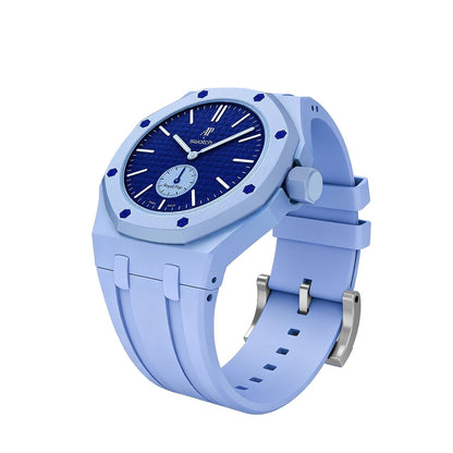 [LunaMar]OAK POP EXCLUSIVE LIGHT BLUE SILICONE STRAP