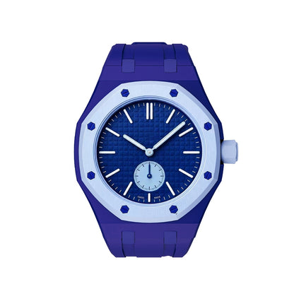 [LunaMar]OAK POP EXCLUSIVE DARK BLUE SILICONE STRAP