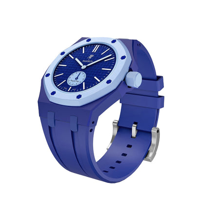 [LunaMar]OAK POP EXCLUSIVE DARK BLUE SILICONE STRAP