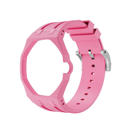 [LunaMar]OAK POP EXCLUSIVE PINK SILICONE STRAP