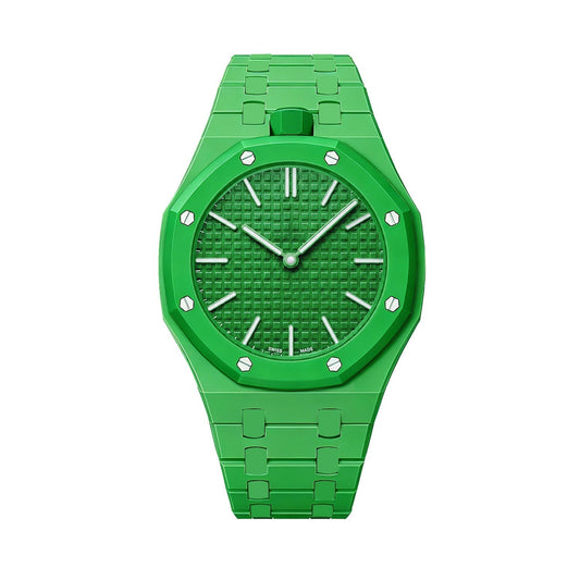 [LunaMar]OAK POP EXCLUSIVE GREEN  BIOCERAMIC STRAP
