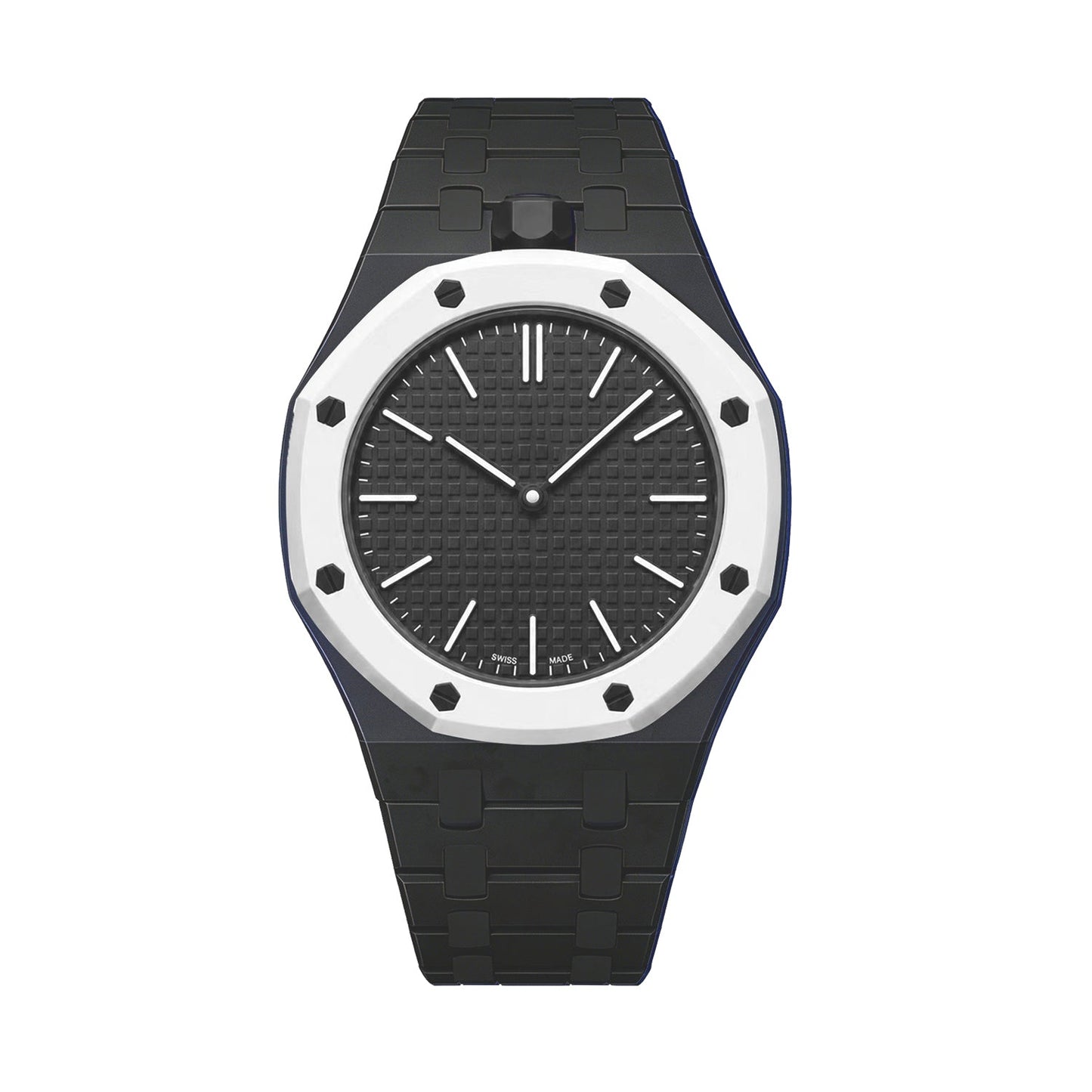 [LunaMar]OAK POP EXCLUSIVE BLACK BIOCERAMIC STRAP