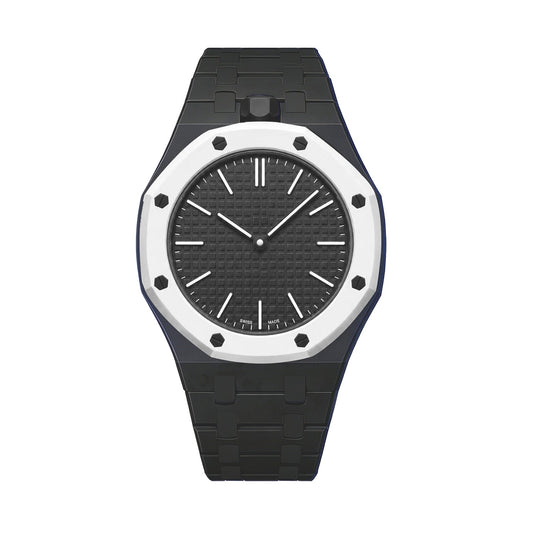 [LunaMar]OAK POP EXCLUSIVE BLACK BIOCERAMIC STRAP