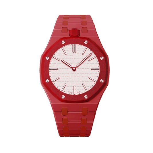 [LunaMar]OAK POP EXCLUSIVE RED BIOCERAMIC STRAP