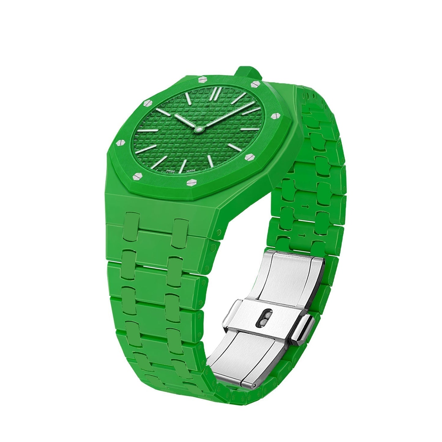 [LunaMar]OAK POP EXCLUSIVE GREEN  BIOCERAMIC STRAP