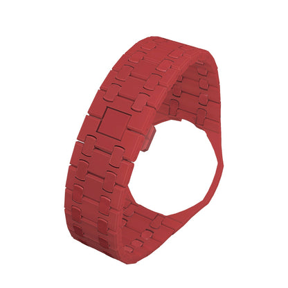 [LunaMar]OAK POP EXCLUSIVE RED BIOCERAMIC STRAP