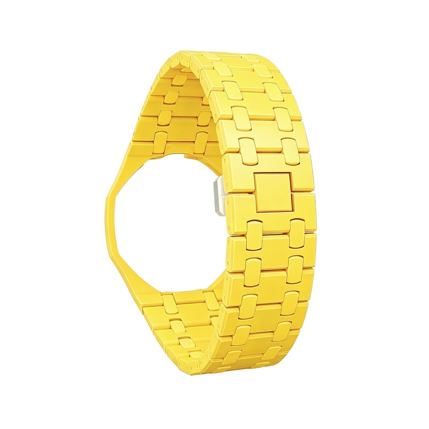[LunaMar]OAK POP EXCLUSIVE YELLOW BIOCERAMIC STRAP