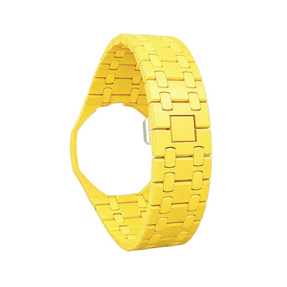 [LunaMar]OAK POP EXCLUSIVE YELLOW BIOCERAMIC STRAP
