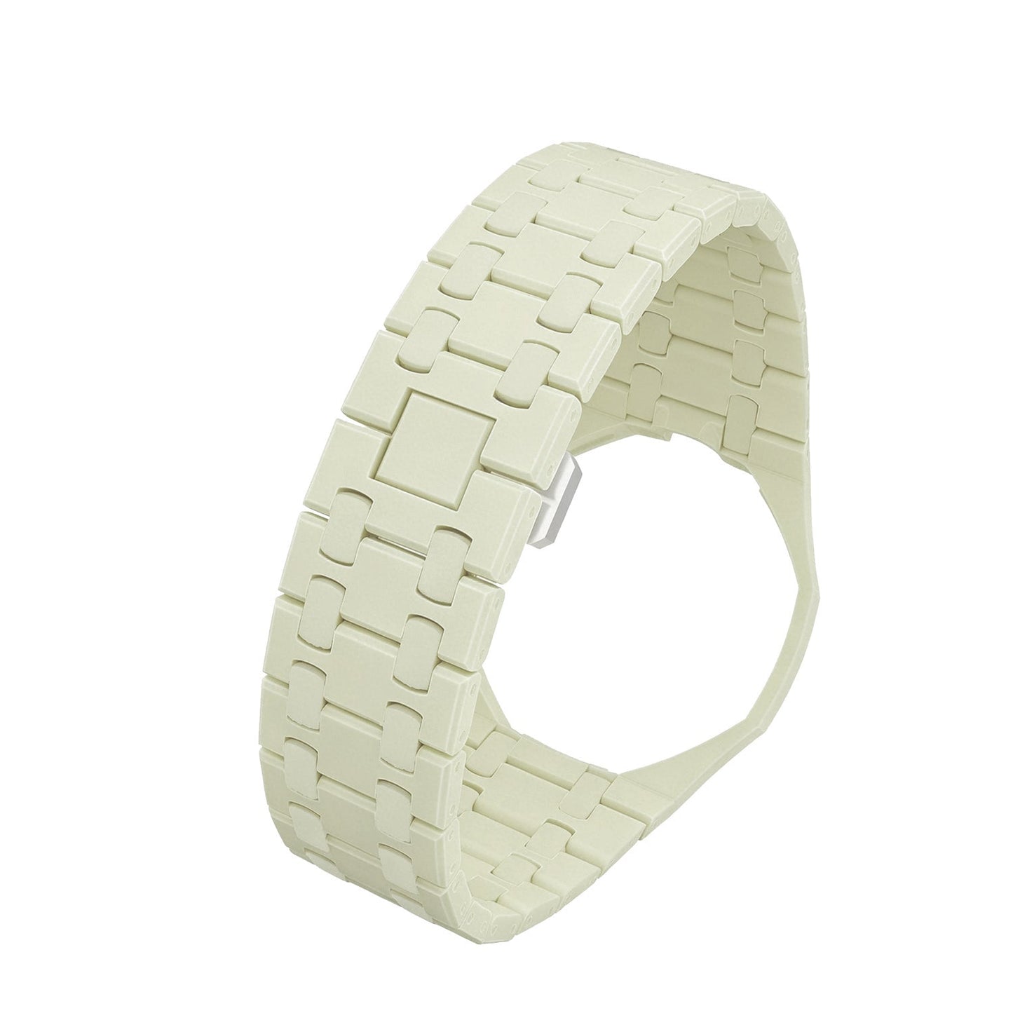 [LunaMar]OAK POP EXCLUSIVE CREAMY YELLOW BIOCERAMIC STRAP