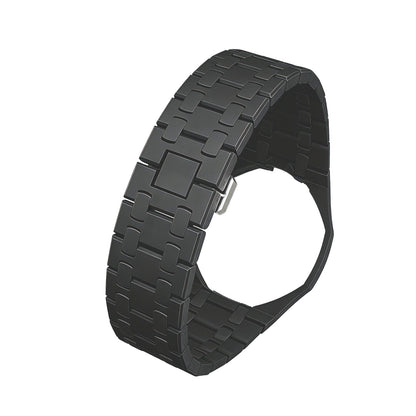 [LunaMar]OAK POP EXCLUSIVE BLACK BIOCERAMIC STRAP