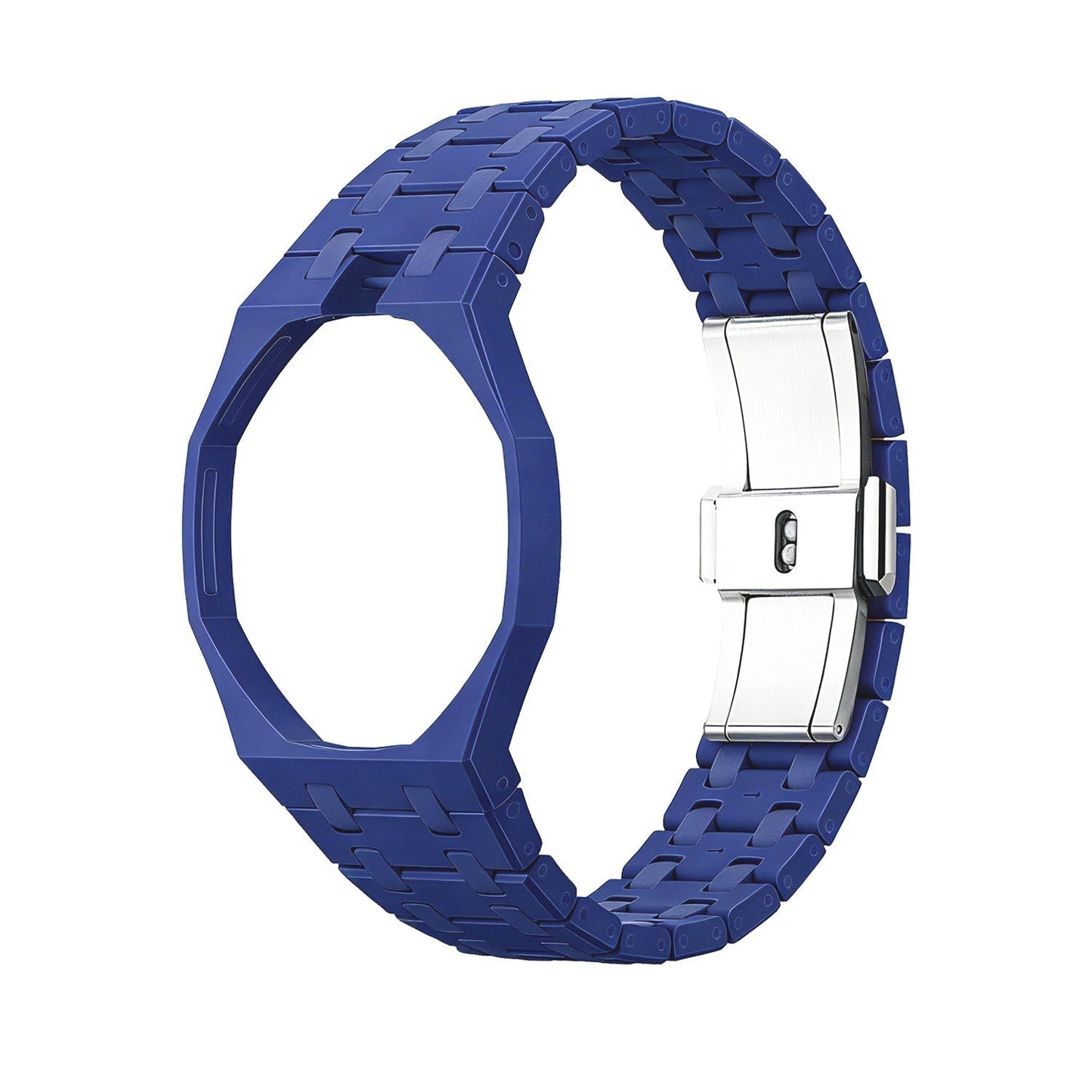 [LunaMar]OAK POP EXCLUSIVE DARK BLUE BIOCERAMIC STRAP