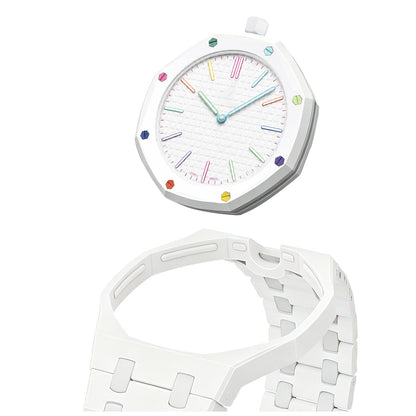 [LunaMar]OAK POP EXCLUSIVE WHITE BIOCERAMIC STRAP