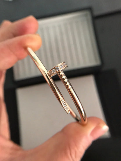 [LunaMar]JUSTE UN CLOU 3.5MM CLASSIC DIAMOND BANGLE