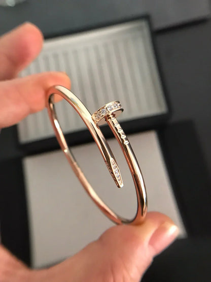 [LunaMar]JUSTE UN CLOU 3.5MM CLASSIC DIAMOND BANGLE