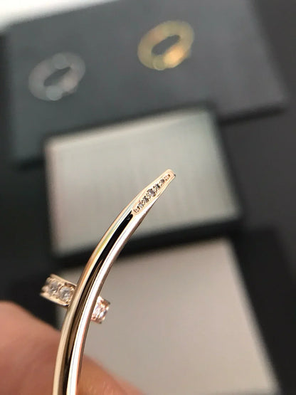 [LunaMar]JUSTE UN CLOU 3.5MM CLASSIC DIAMOND BANGLE