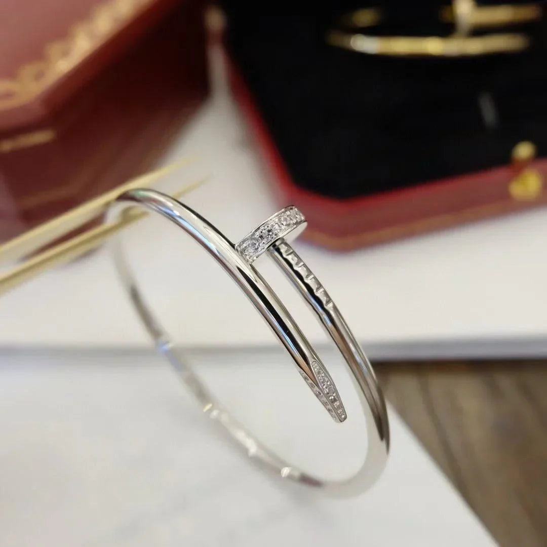 [LunaMar]JUSTE UN CLOU 3.5MM CLASSIC DIAMOND BANGLE