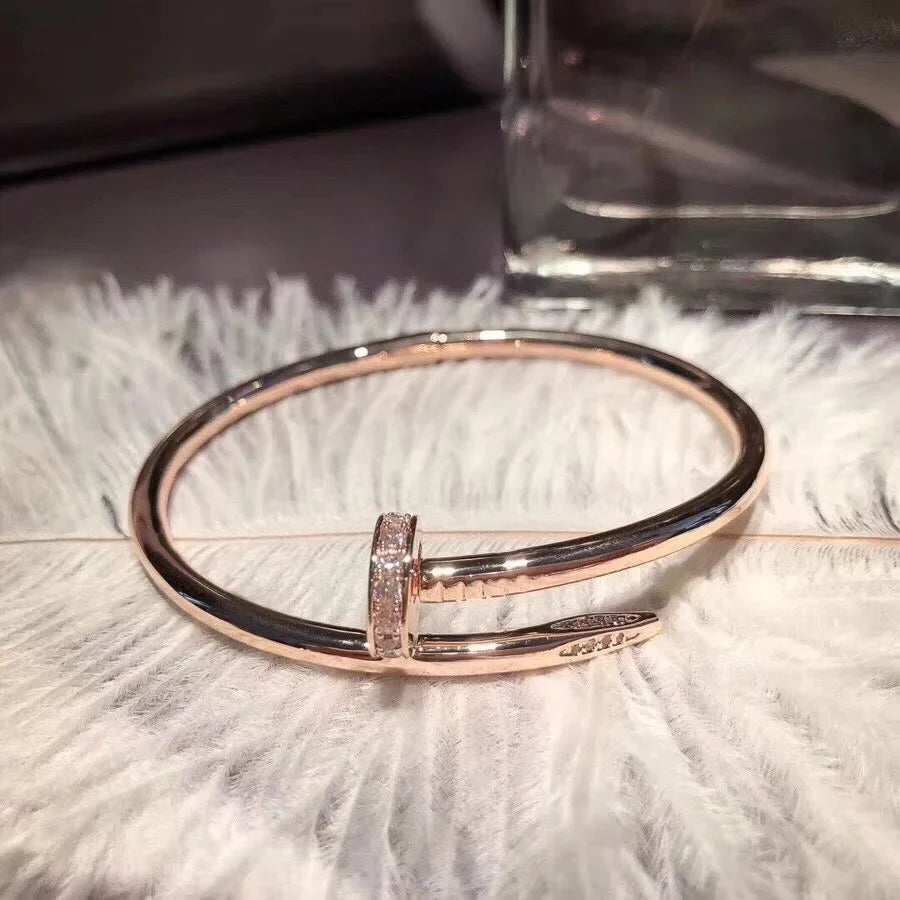 [LunaMar]JUSTE UN CLOU 3.5MM CLASSIC DIAMOND BANGLE