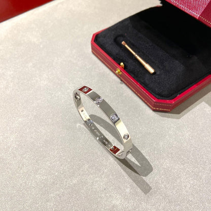 [LunaMar]CLASSIC 6.1MM LOVE BANGLE - 10-DIAMOND