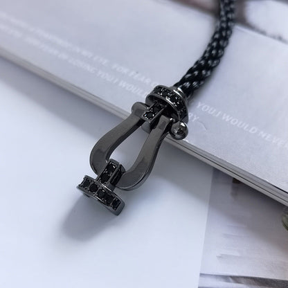 [LunaMar]FORCE LARGE SERIES BLACK SAMURAI BRACELET