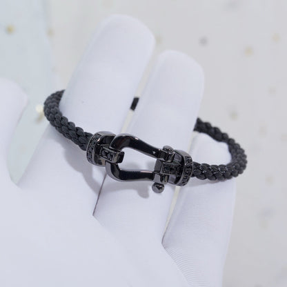 [LunaMar]FORCE LARGE SERIES BLACK SAMURAI BRACELET