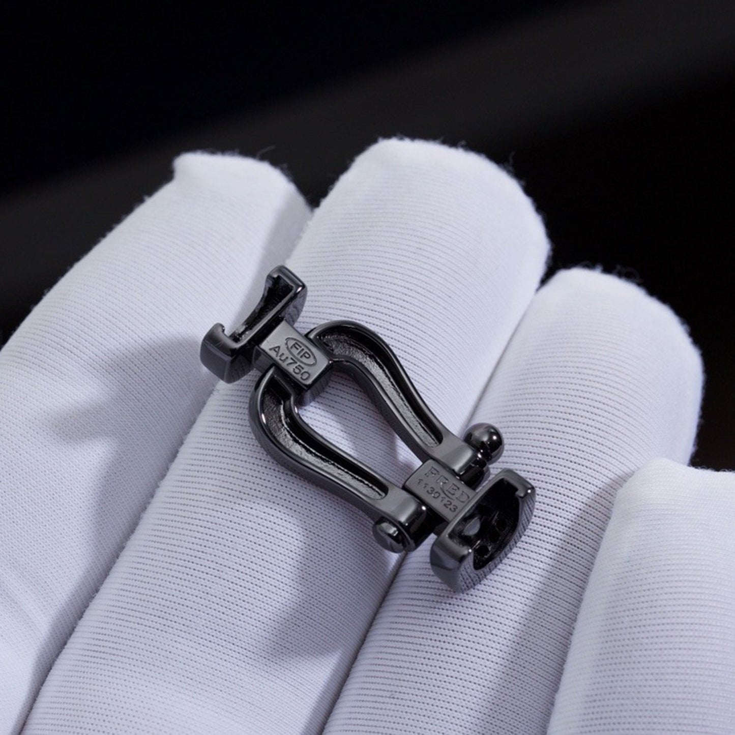 [LunaMar]FORCE LARGE SERIES BLACK SAMURAI BRACELET